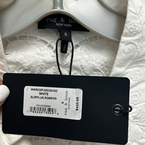 Rag & Bone Surplus Cotton Romper - Picture 4 of 8